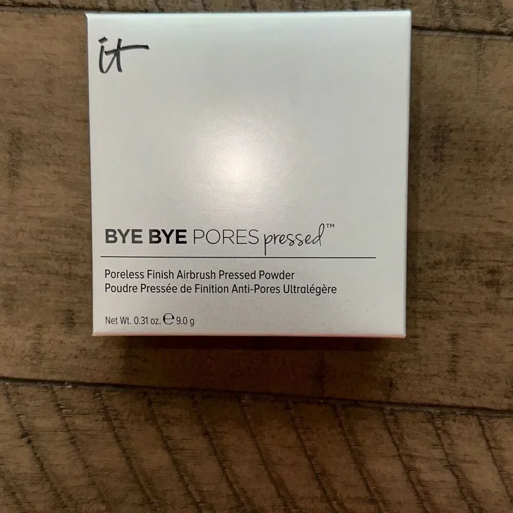 It Cosmetics Bye Bye Pore Poreless Finish Airbrush Powder Translucent .31 oz New